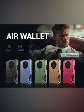 Avant Wood Air Wallet Pro/Black Glossy